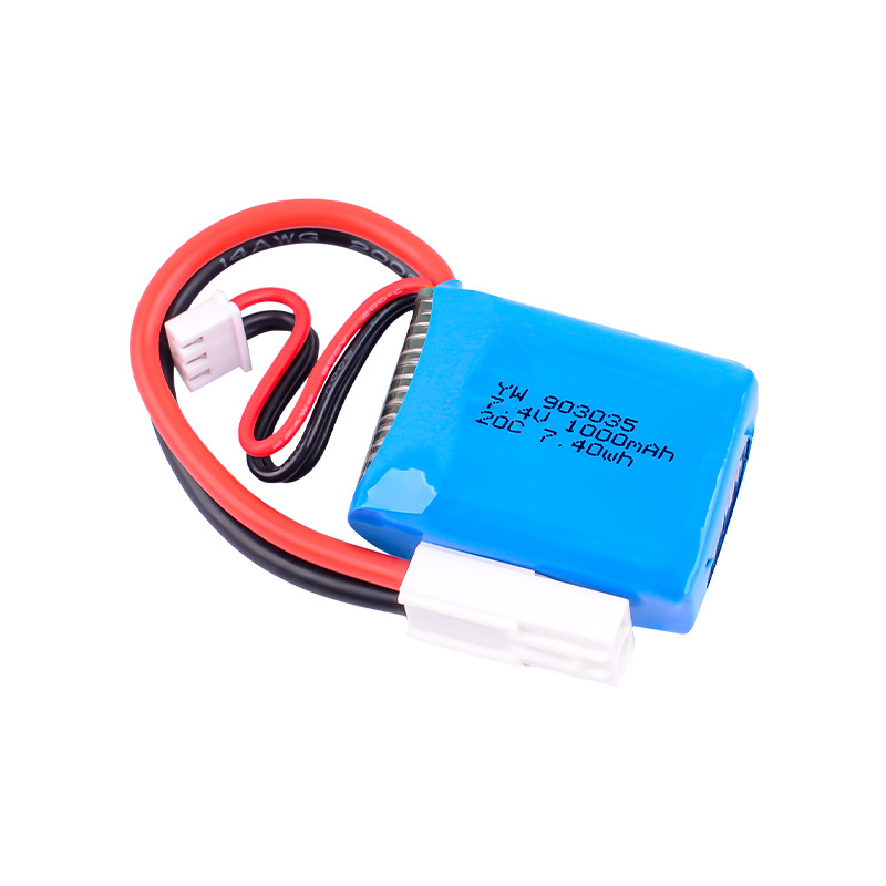 2S 7.4V 1000mah 20C Lithium Battery for Udi Udi901 904 Udi001 Remote Control Boat Accessories - Image 3
