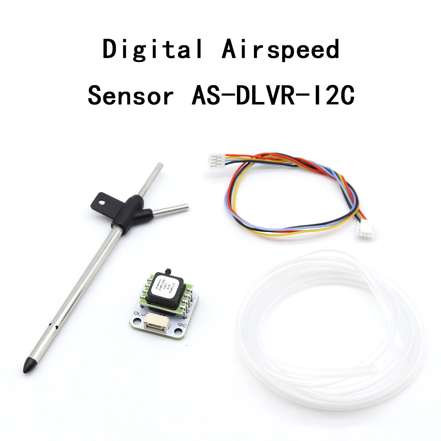 Digital Airspeed Meter AS-DLVR-I2C with Airspeed Tube for Ardupilot Inav H743 Flight Control - Image 2