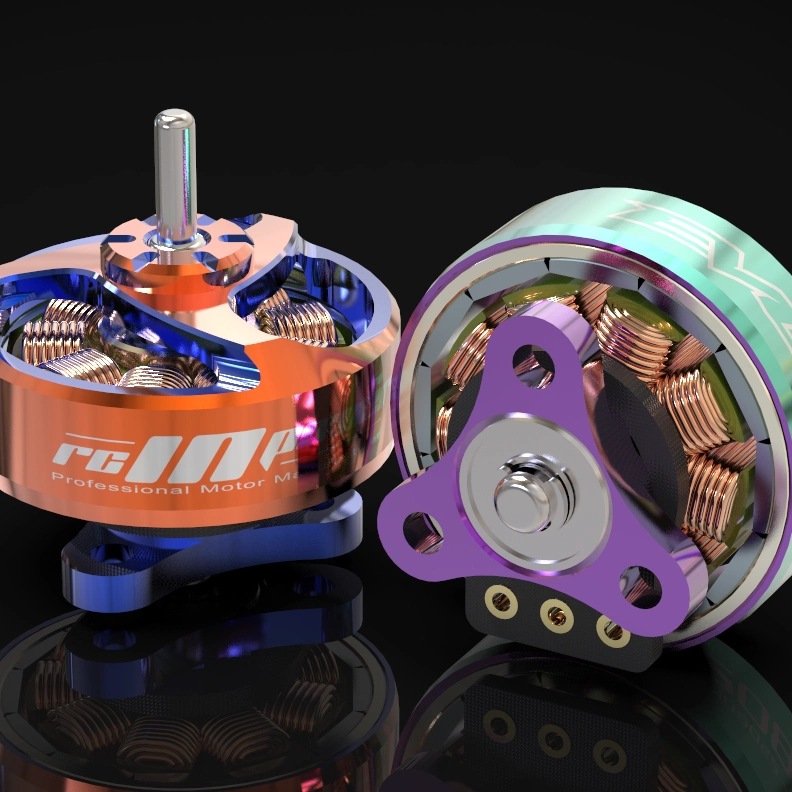 Rcinpower Evo-0802 2025 Indoor Racing Fpv Brushless Motor WK Co-brand Goku Color 25000KV - Image 3