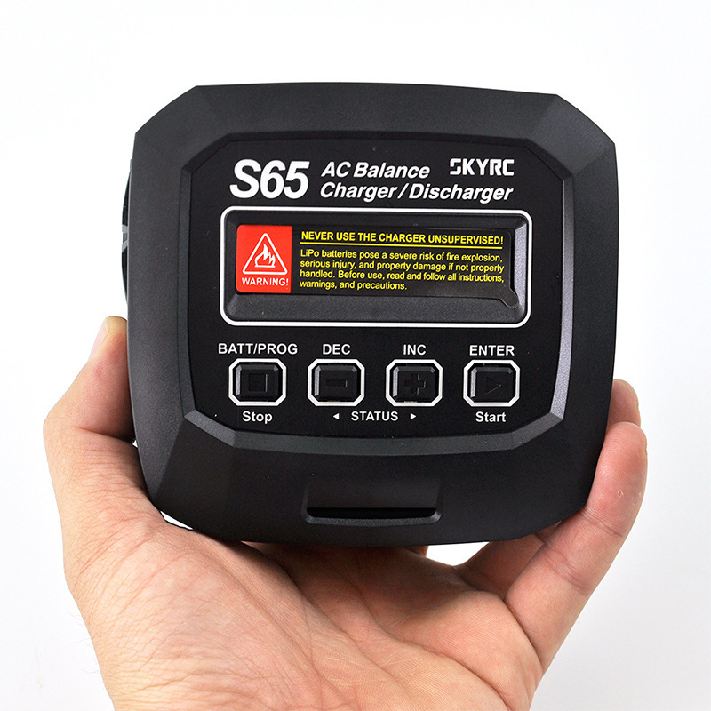 SKYRC S65 Balance Charger Multi Function Model Aircraft 2S 3S 4S Lithium Battery Built In Power 60A - Image 2