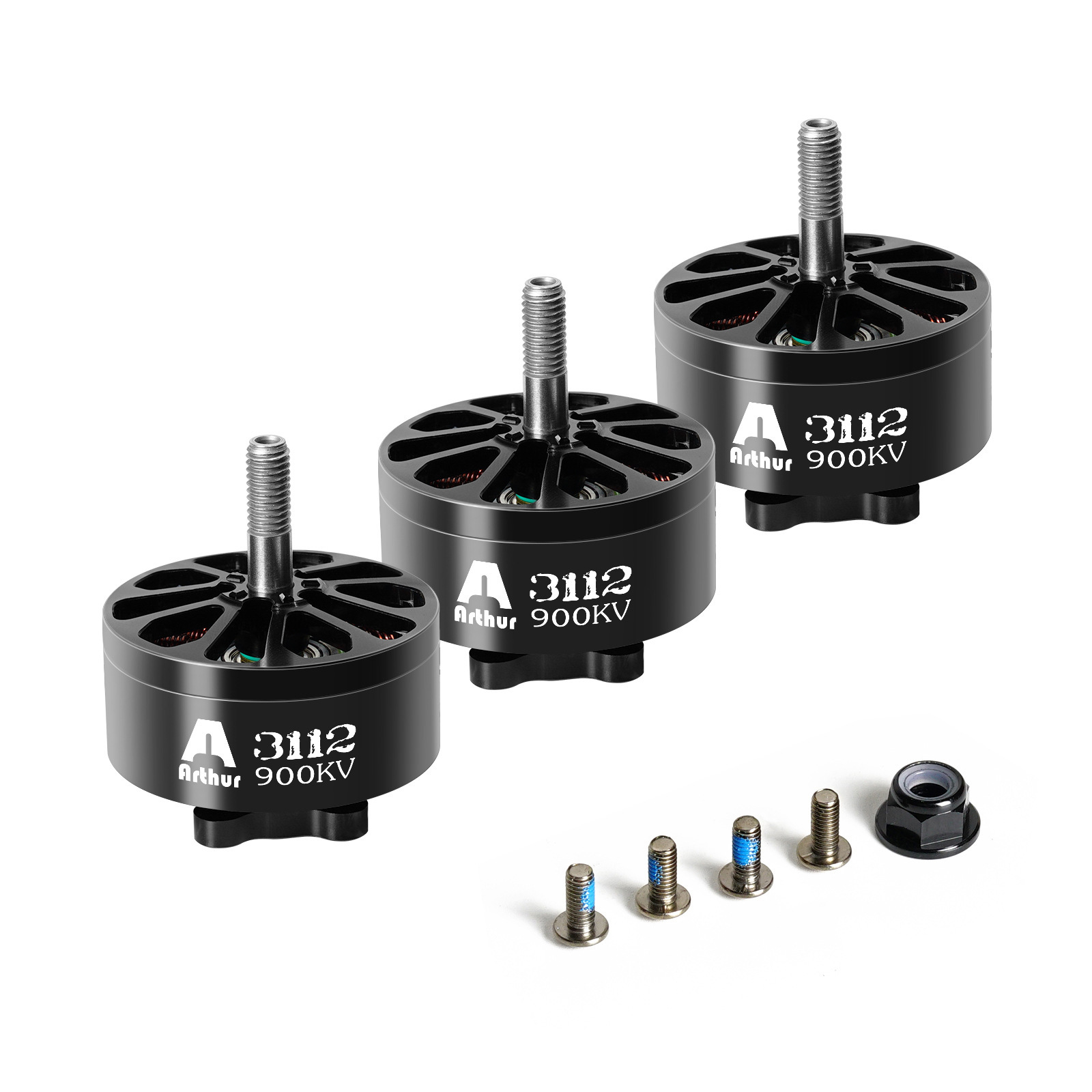 FLASH HOBBY A3215 3210 900KV Brushless Motor for 10 Inch Traversing Race Machine - Image 5