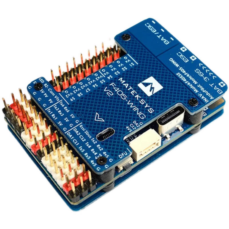 MATEK F405 WING V2 Flight Controller 3 6S Integrated Barometer OSD Blackbox for RC Model Aircraft - Image 5