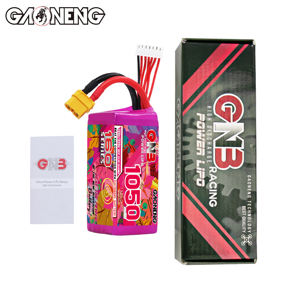 GNB High Energy 1050 mAh 6S 22,2 V 160 °C LiPo-Akku für FPV-Renndrohnen - Image 4