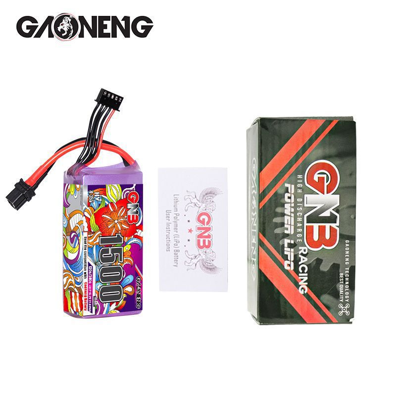GNB High Energy 1500 mAh 4S 15,2 V 120°C HV FPV-Lithiumbatterie mit XT60-Anschluss - Image 4