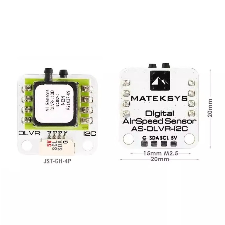 Matek AS DLVR I2C Digital Flight Control Sensor Airspeed Meter Ardupilot Multi Rotor - Image 2