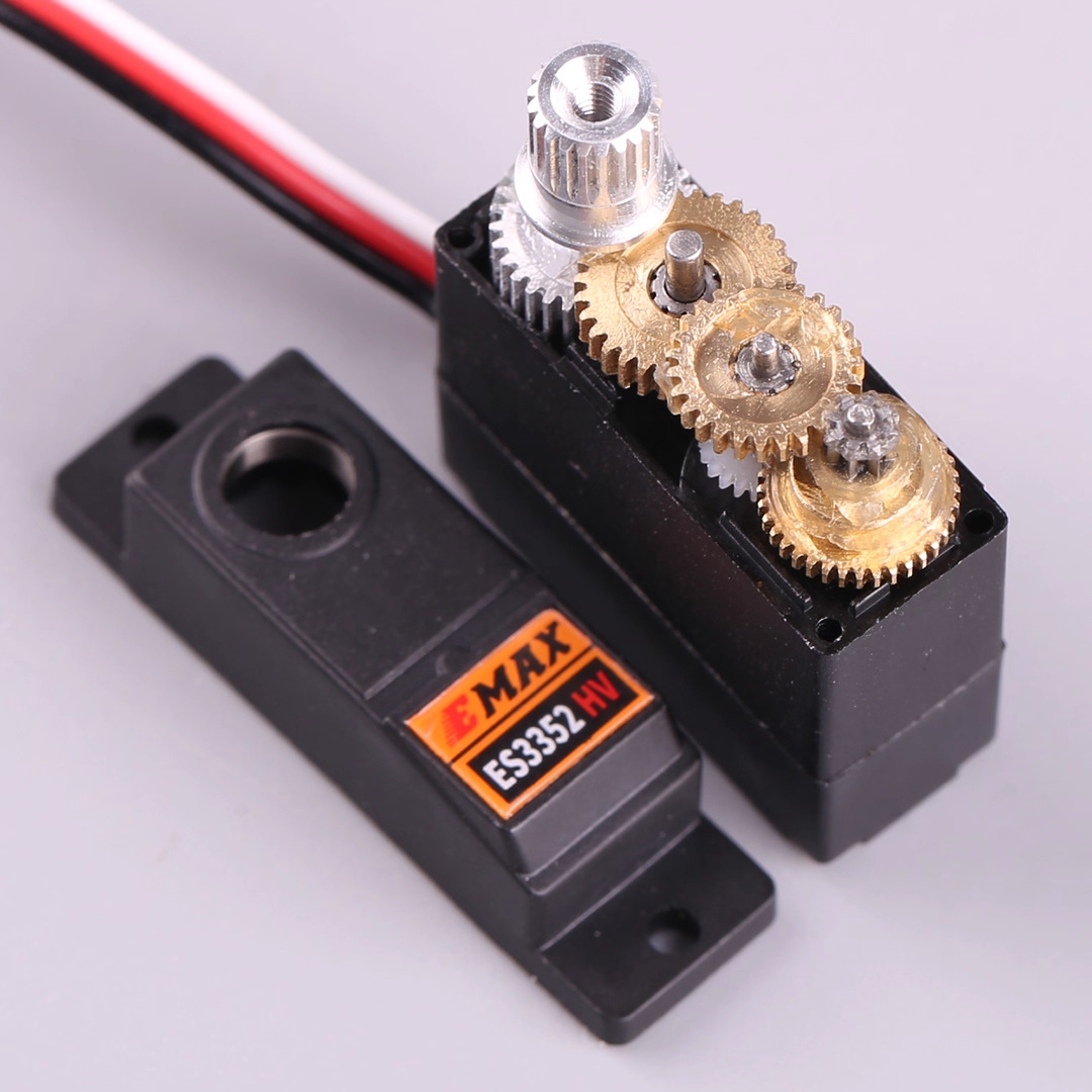 Emax Silver Swallow ES3352 HV High Voltage Ultra Thin Digital Servo for Model Aircraft Fixed Wing Glider Metal Gear - Image 3