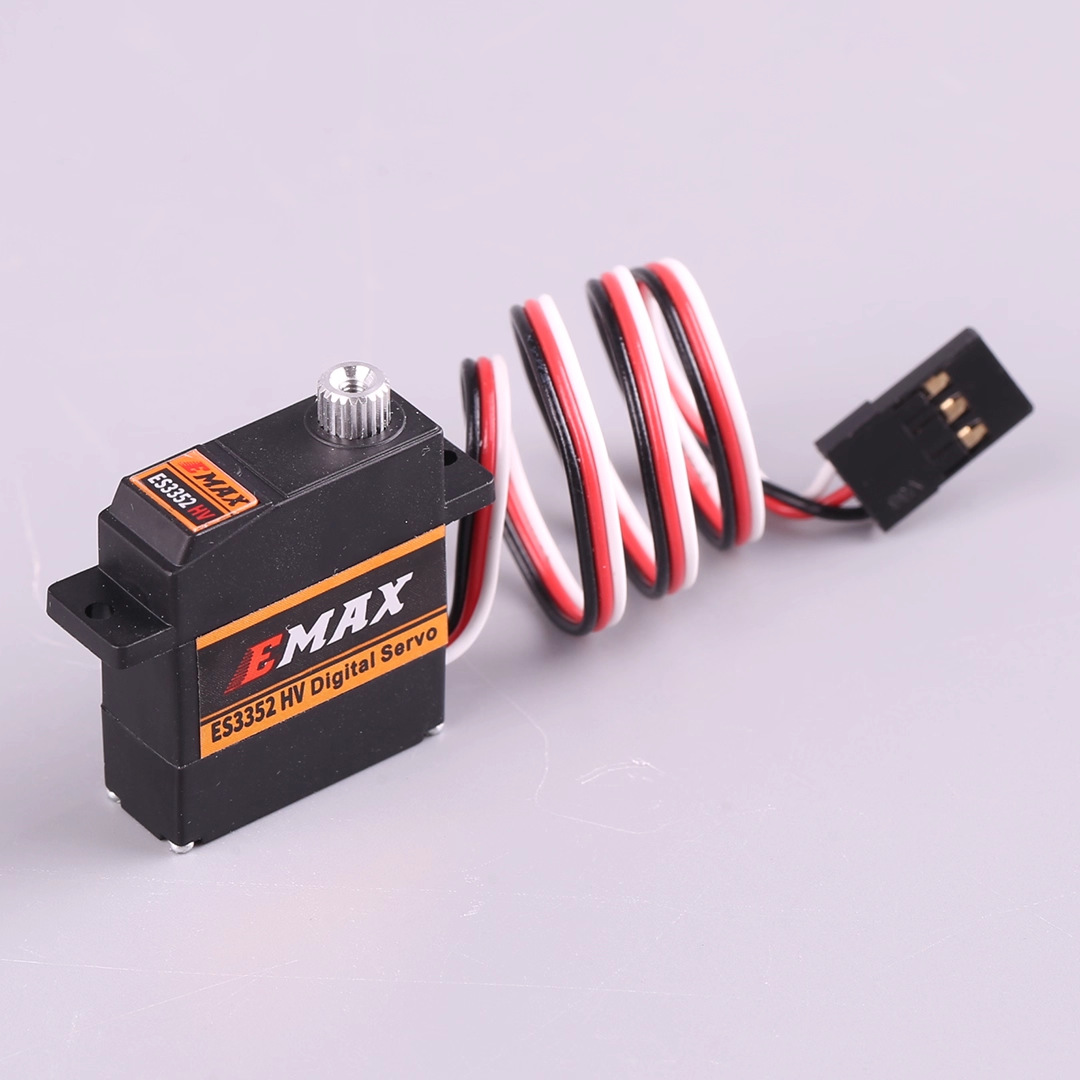 Emax Silver Swallow ES3352 HV High Voltage Ultra Thin Digital Servo for Model Aircraft Fixed Wing Glider Metal Gear - Image 4
