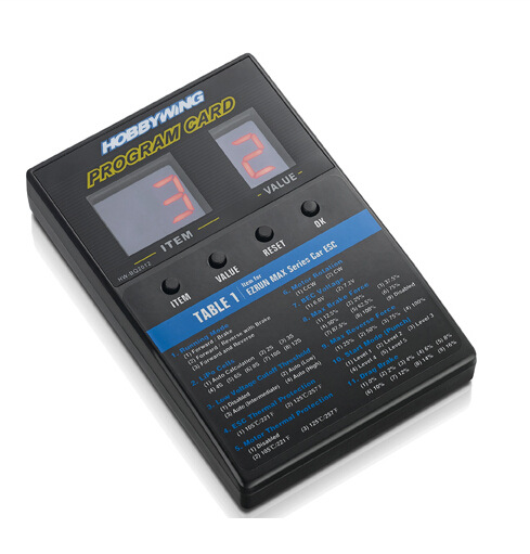 Haoying Electric Tuning Programming Card Feiteng V5 Programming Box for 40A 60A 80A 120A Car Model ESC Setting - Image 3