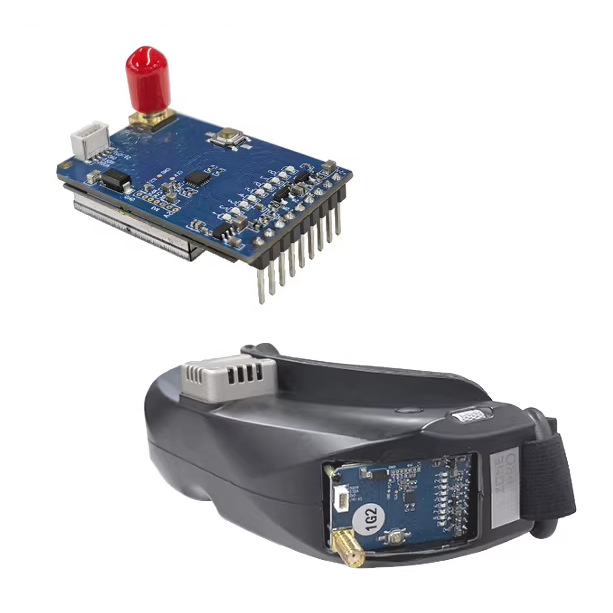 1.2G 1.3GHz 9CH VRX Video Transmission Receiver 1080-1360MHz with Audio Function VRX-F3 - Image 3