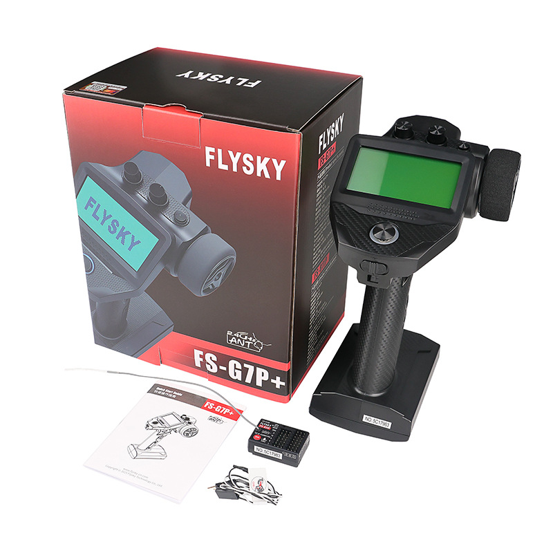 Flysky G7P Plus 10 Channel Gun Control RC Transmitter Ant Protocol with R11P Receiver for RC Boat Car Model - Image 4