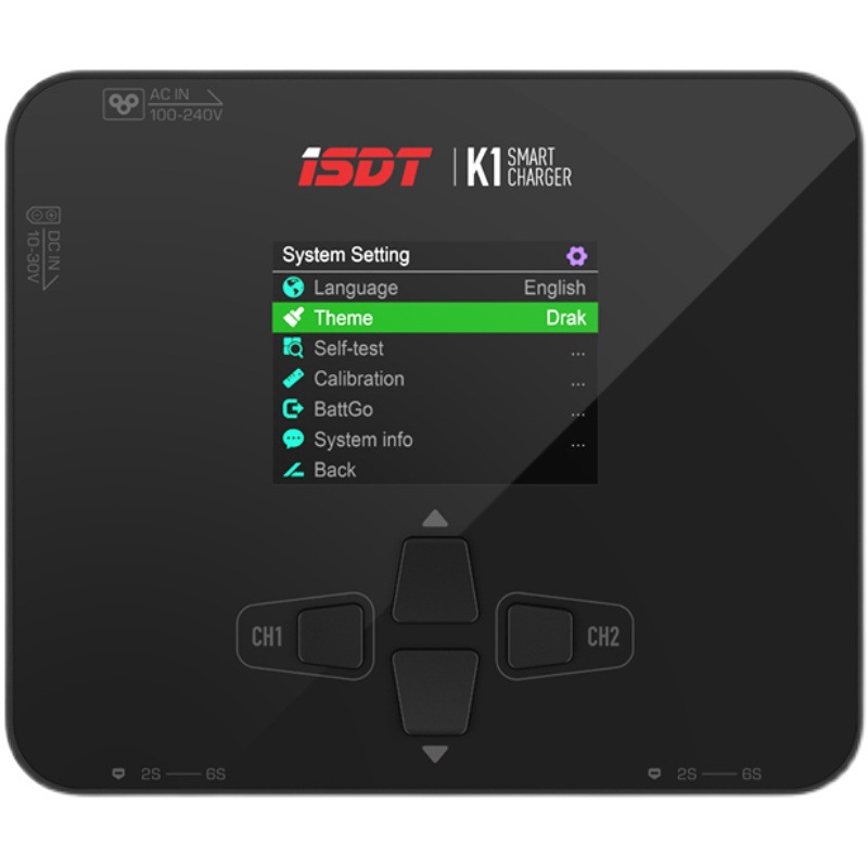 ISDT K1 Dual Channel AC100W DC250Wx2 Smart Balance Charger for RC Model Airplanes - Image 5