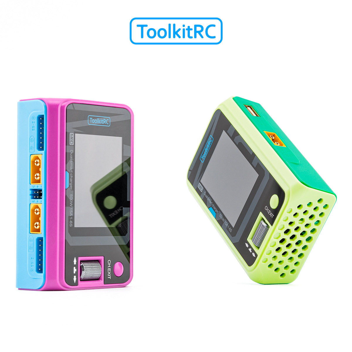 Toolkitrc M6D Hawaii Mojito Limited Edition 1-6S 500W 30A FPV Battery Charger - Image 2