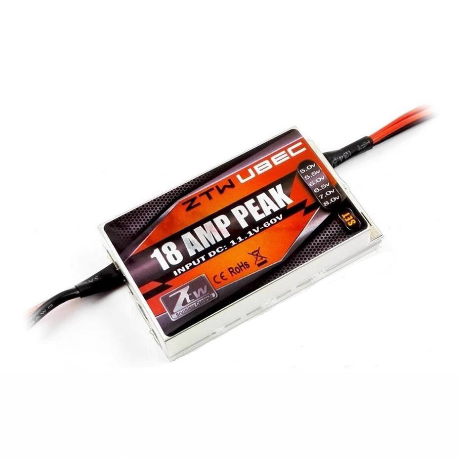 ZTW UBEC 3A 6A 12A External Step Down Module for RC Aircraft Receiver Power Supply Stabilization - Image 4
