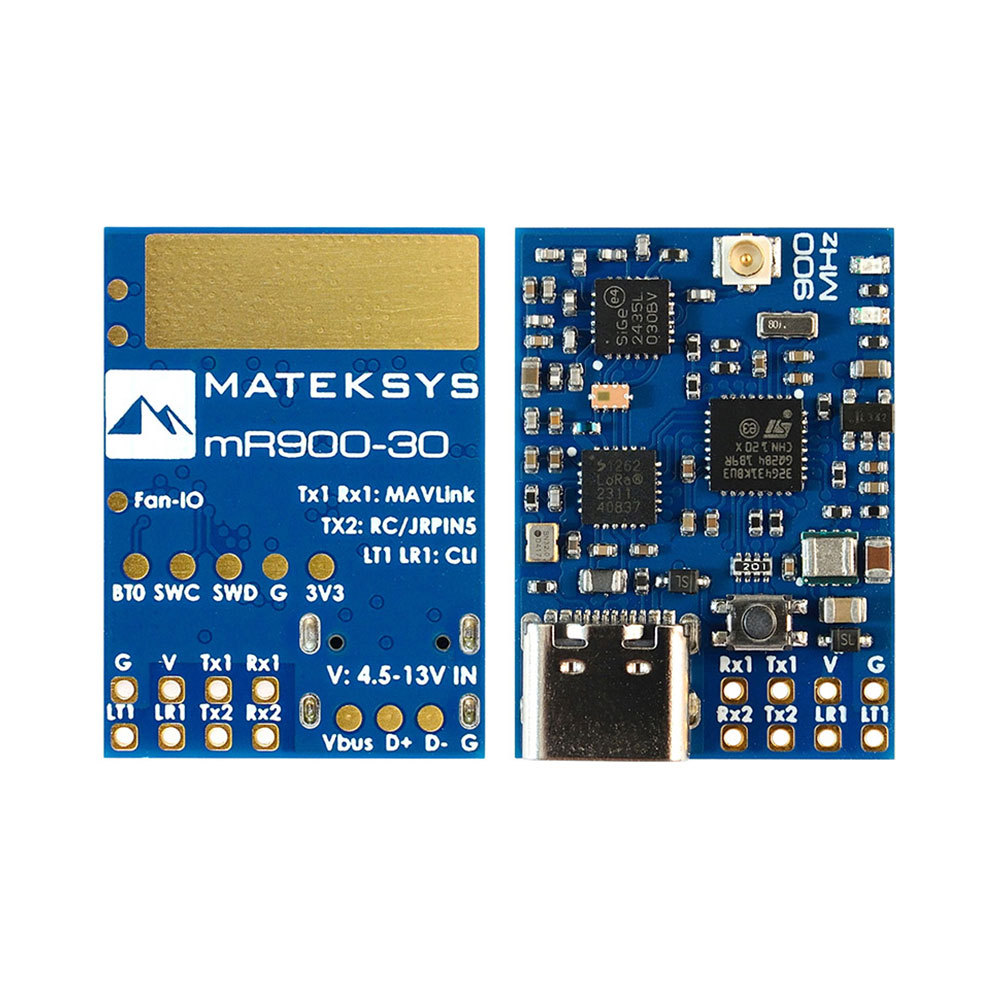 MATEK MLRS MAVLINK 900MHZ RECEIVER MR900-30 Module for RC Link FPV Drones - Image 4