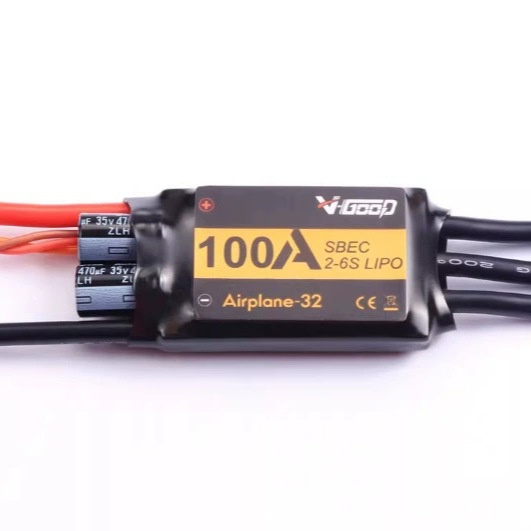 Vgood Xianglong 100A ESC Jet Ducted 3D Flight Fixed Wing Brushless Speed Controller - Image 3