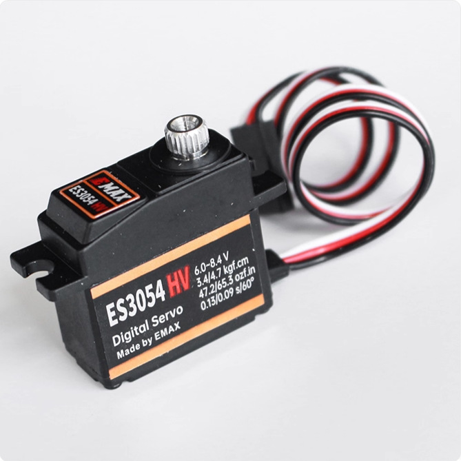 Emax Silver Swallow ES3054 HV High Voltage Digital Servo Metal Gear 21g for Model Aircraft Fixed Wing - Image 3