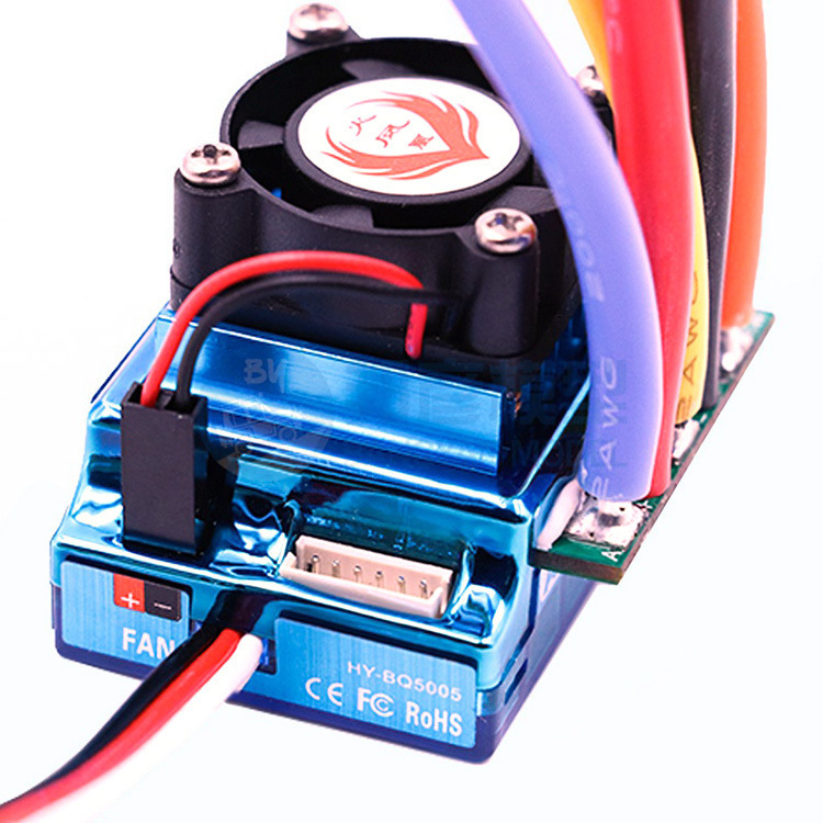 Fire Phoenix 120A Brushless ESC Waterproof for 1/10 RC Car Boat - Image 3