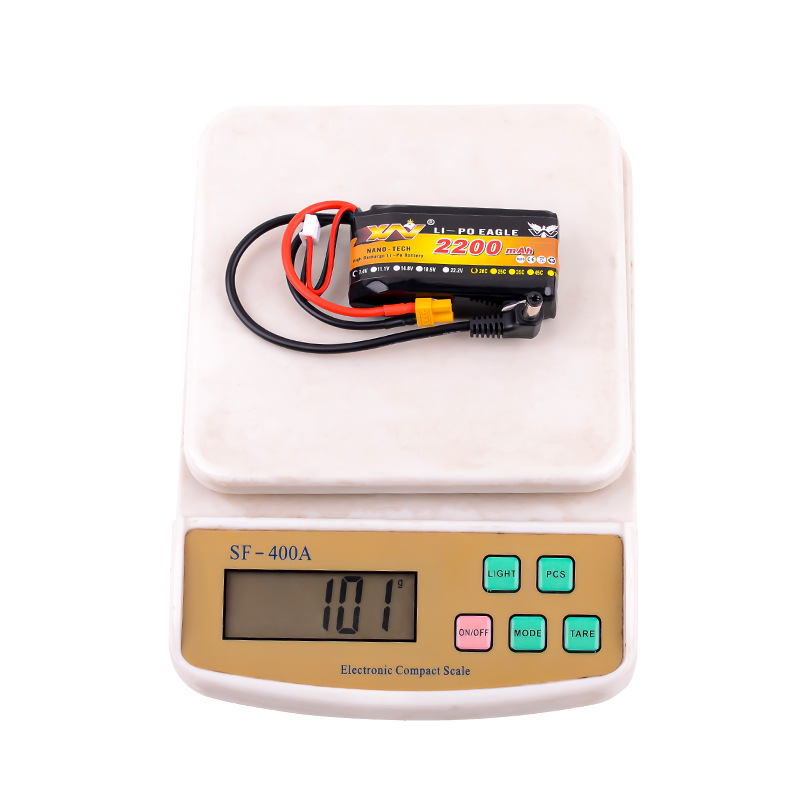 Eagle King 7.4V 2200mAh 20C 2S Lipo Battery for FPV DJI Fat Shark Goggles RC Drone - Image 5