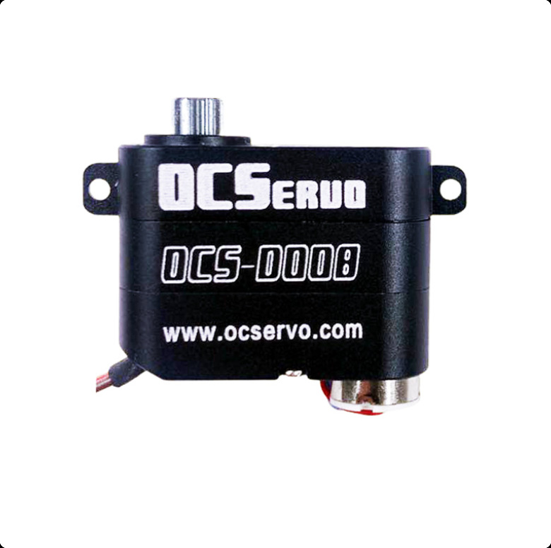 Микросервопривод OCS D008 цифровой, 7,4 В, 3,2 кг·см, 0,07 с для моделей самолетов - Image 4