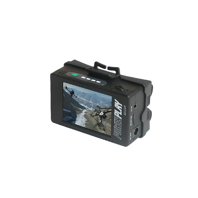 Fat Shark Powerplay FPV Monitor AV Analog Transcription Digital DVR Recording Box Card Power Box - Image 5