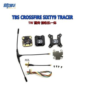 TBS Crossfire Tracer Sixty9 1W Image Transmission Receiver Module 915Mhz 24G for FPV Drones