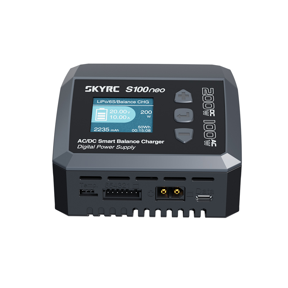Умный зарядное устройство SkyRC S100 на 100 Вт для аккумуляторов типа LiPo - Image 3