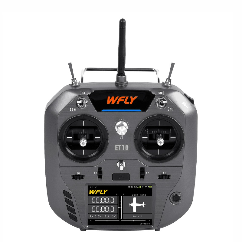 Wfly ET10 Remote Control FPV Fixed Wing Traversing Machine RC Transmitter Compatible Black Sheep Nano - Image 5