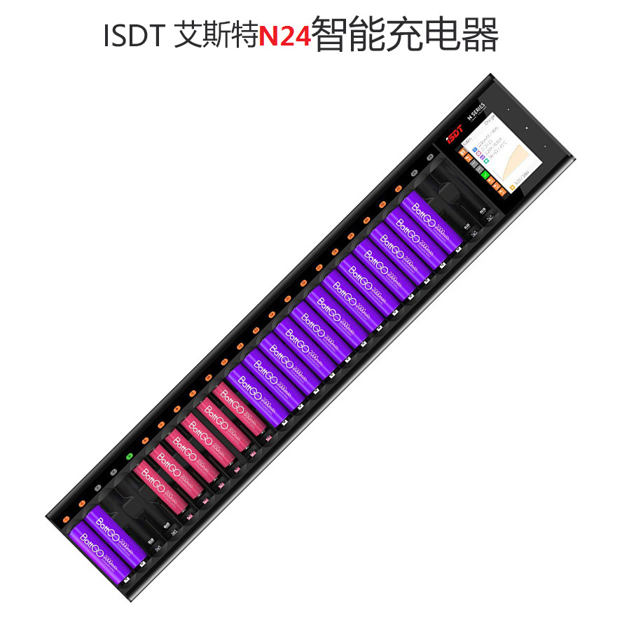 ISDT N8 N16 N24 Multi-Channel Fast Charging Lithium Battery Nickel Metal Hydride Nickel Chromium Charger - Image 4