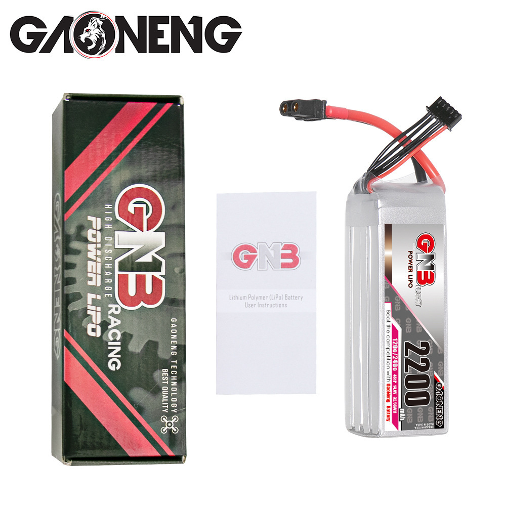 Gaoneng GNB 2200mAh 4S 14.8V 120C LiPo-Akku für FPV-Drohnen und Modellflugzeuge - Image 4