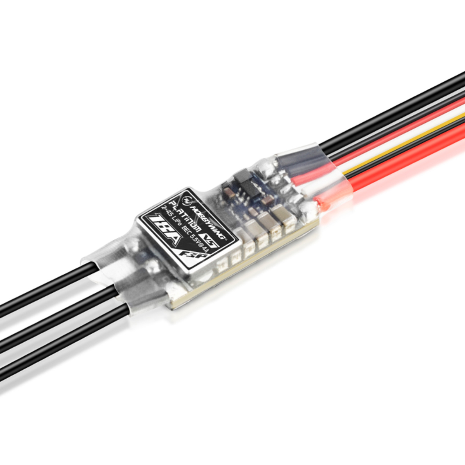 Hobbywing Platinum 18A V5 F3P Electronic Speed Controller for Racing Drone - Image 5