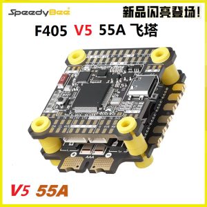 Speedybee F405 V5 55A Flight Tower F4 Flight Controller Bls55A 4in1 ESC for FPV Racing Drone Long Distance Flight