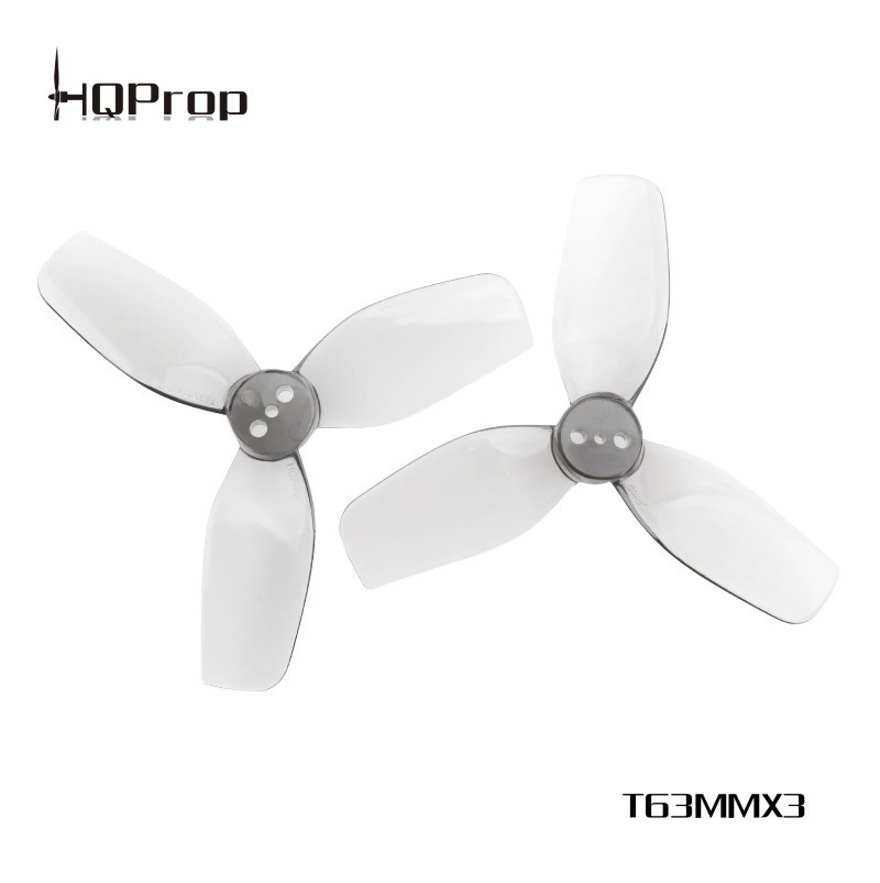 HQProp DT63MM 3 Blade 25 Inch FPV Propeller Gray 2xCW 2xCCW for BEE25 Drone - Image 5