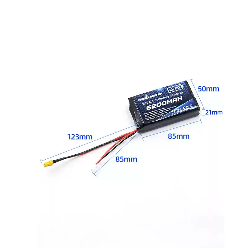 RadioMaster TX16S Boxer Remote Control 6200mAh 2S 74V Lithium Battery Long Battery Life Power Control - Image 3