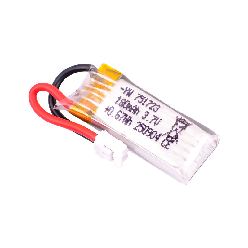 Udi I22 Remote Control Drone Accessory 751723 3.7V 180mAh PH2.0 Lithium Battery for RC Aircraft - Image 2