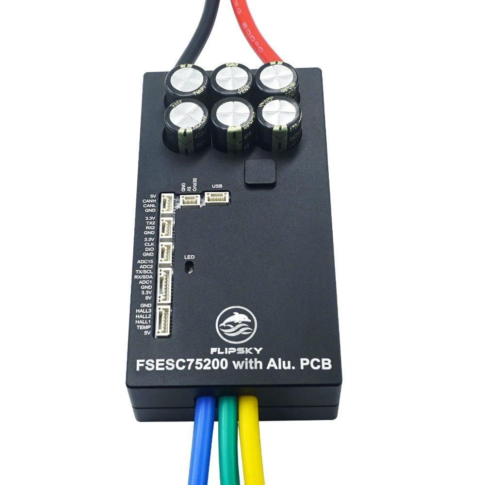 Benjamin Brushless ESC 75200 Single Drive Aluminum Substrate Electric Surfboard Underwater Robot Controller - Image 5