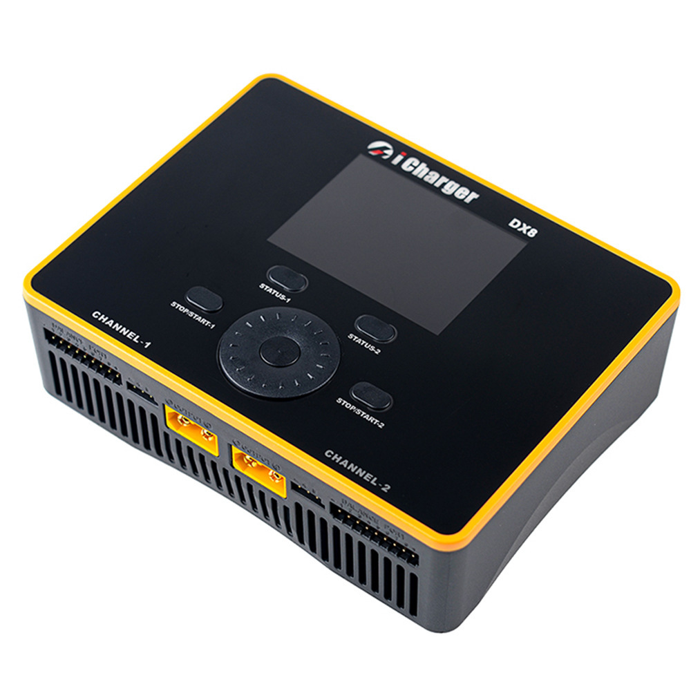 iCharger DX8 Charger Dual 1600W RC Car FPV Drone Model Lithium Battery Discharge - Image 3