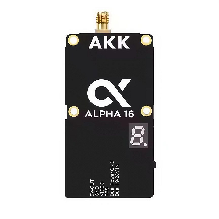 Akk Alpha16 16W 49Ghz 58Ghz Ultra Wide Band 96Ch Fpv Vtx Image Transmission - Image 2