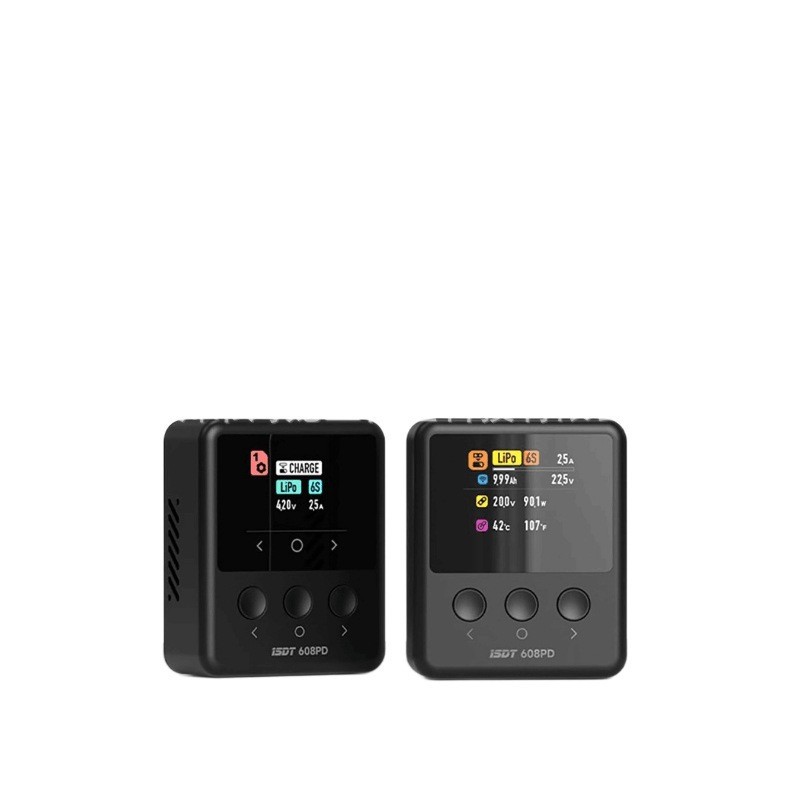 ISDT 608PD Smart Charger Dual Mode Input APP Control Highlight IPS Screen - Image 4