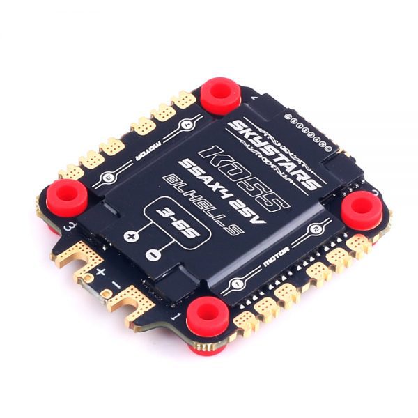 Электронный регулятор скорости Skystars KO55A 3-6S BLHeli_S Dshot600 – 4 в 1 для FPV-дронов - Image 2