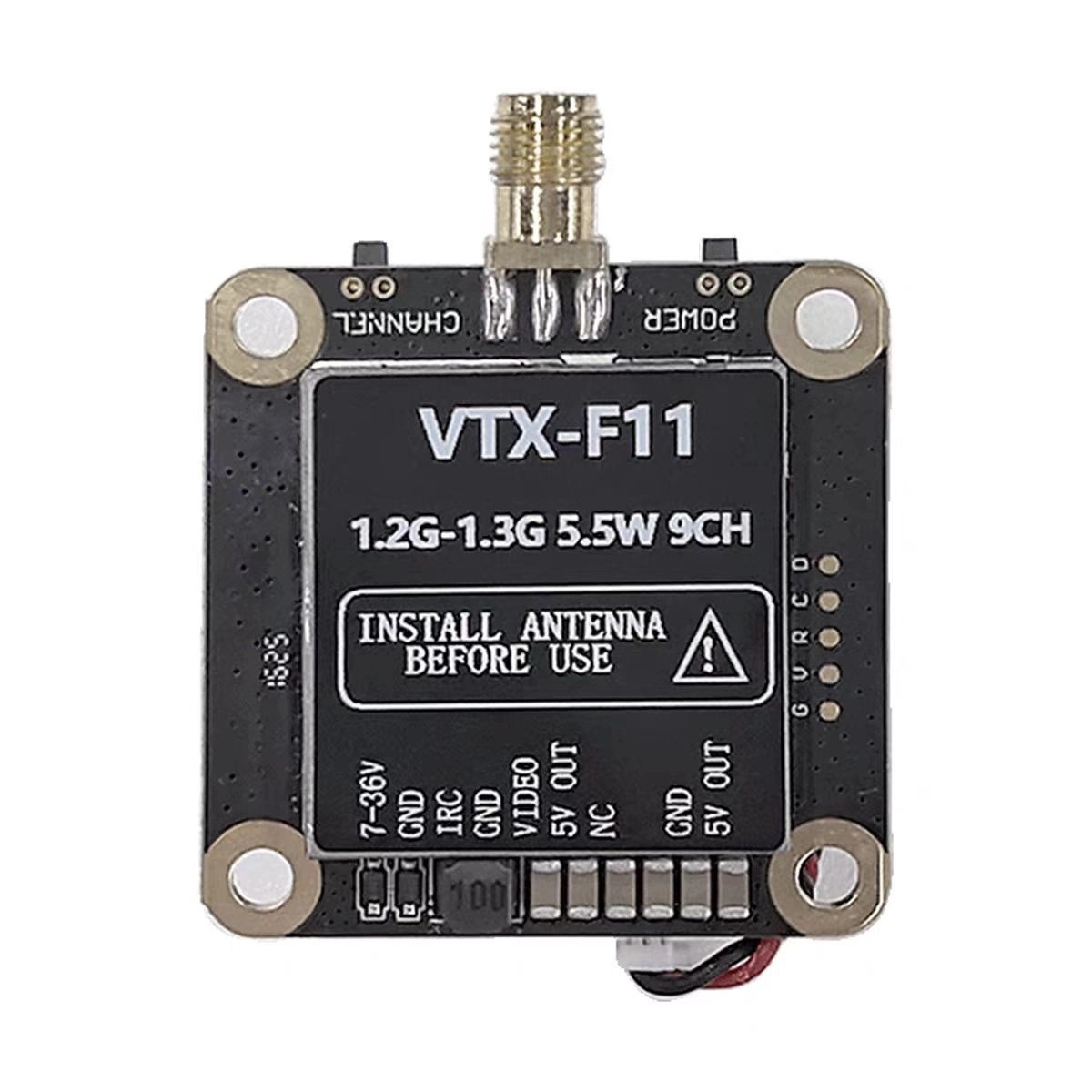 12G 13G 55W 9 Channel VTX Video Transmission Wireless Analog Long Range FPV Transmitter VTX F11 - Image 4