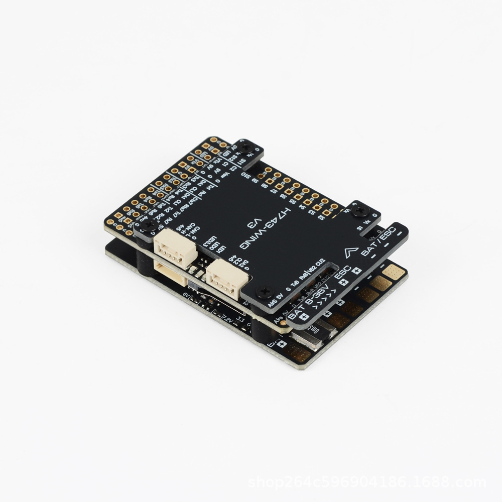 H743 WING V3 Flight Controller Dual Gyro Dual Generator Camera FPV Fixed Wing - Image 3