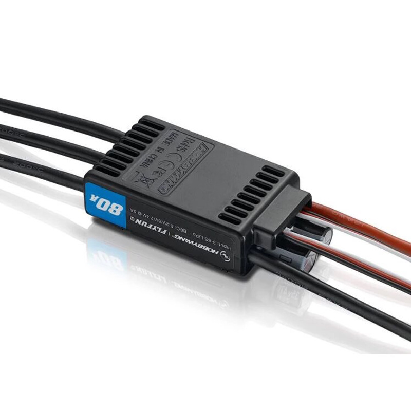 Haoying FLYFUN Feiteng V5 30A 40A 60A 80A 120A Brushless ESC for RC Ducted Fan - Image 4