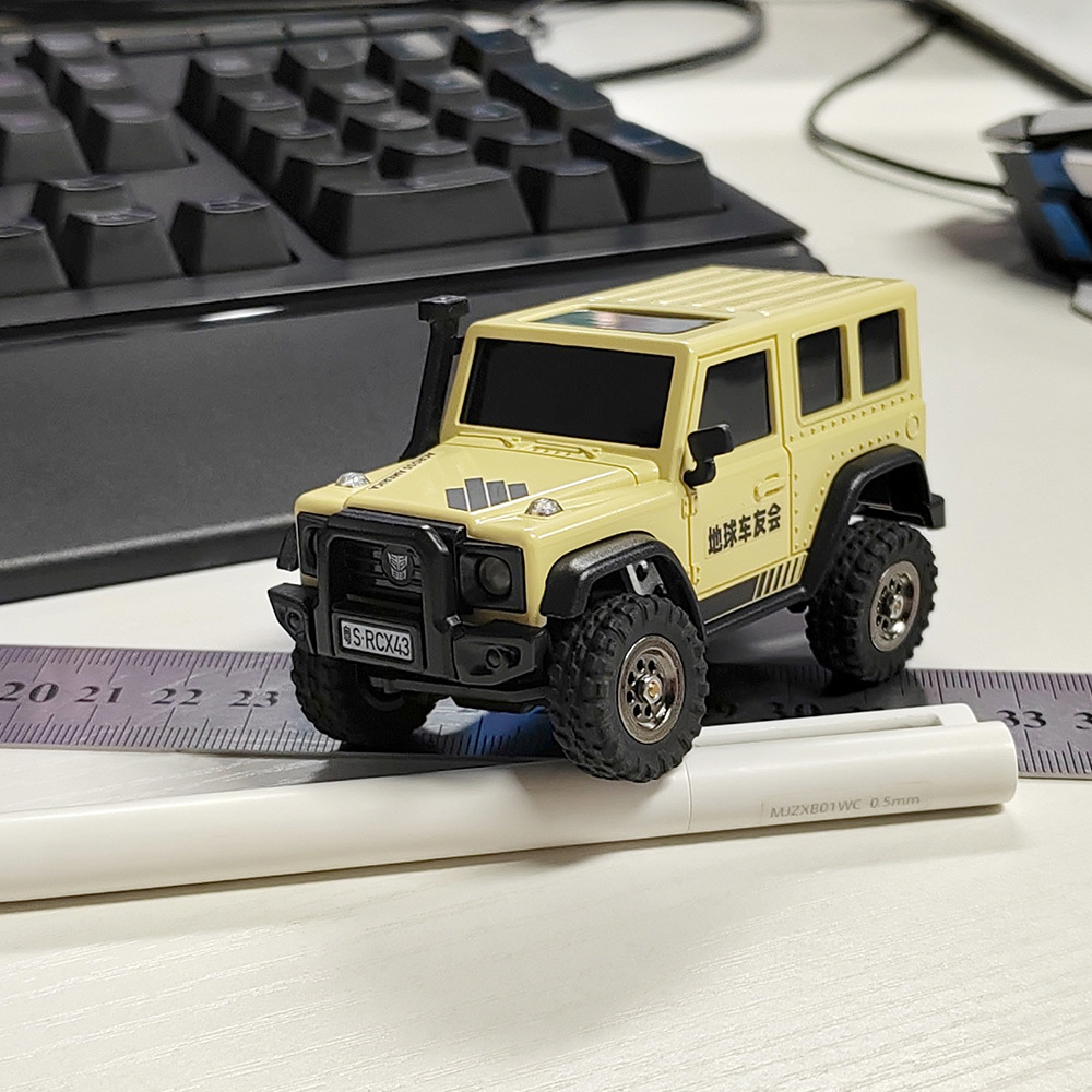 LDARC Radi'an X43 Off Road 1/43 Mini Simulation Climbing Car Four Wheel Drive RC Model - Image 4