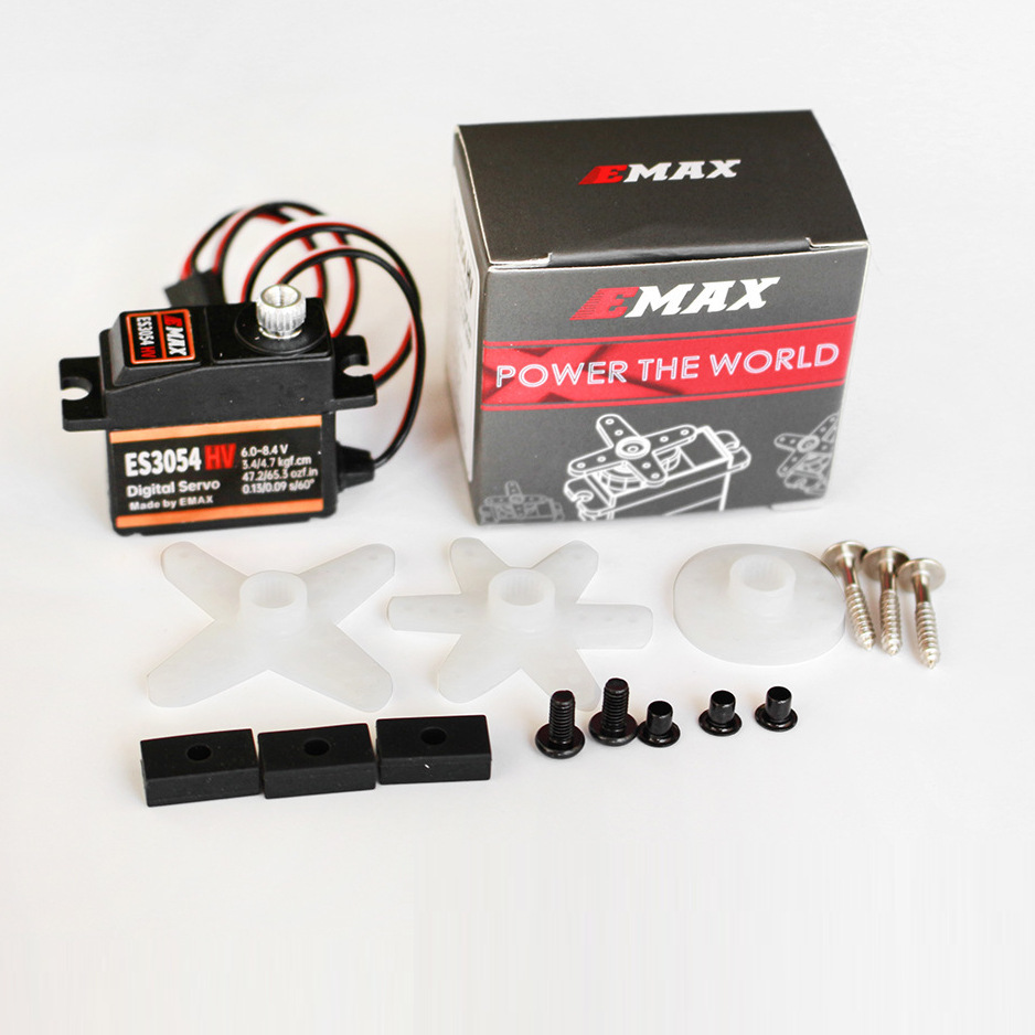Emax Silver Swallow ES3054 HV High Voltage Digital Servo Metal Gear 21g for Model Aircraft Fixed Wing - Image 5
