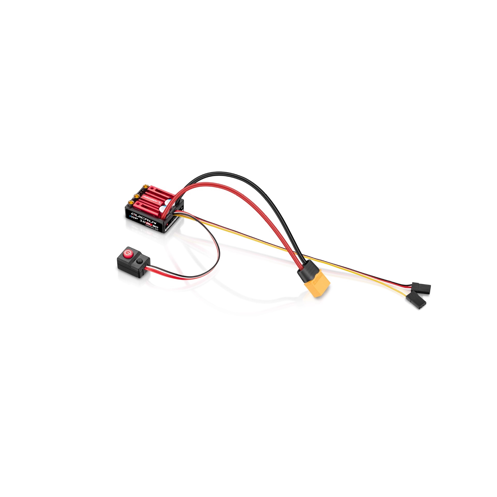 Hobbywing Quicrun WP10BL80 Crawler 1 10 Climbing Car ESC 80A - Image 5