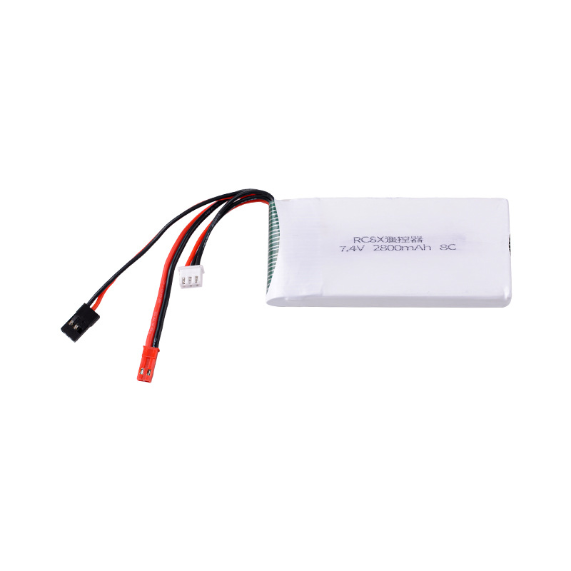 RC8X Lithium Battery 7.4V 2800mAh 2S for RC6GS RC4GS Model Remote Control - Image 4