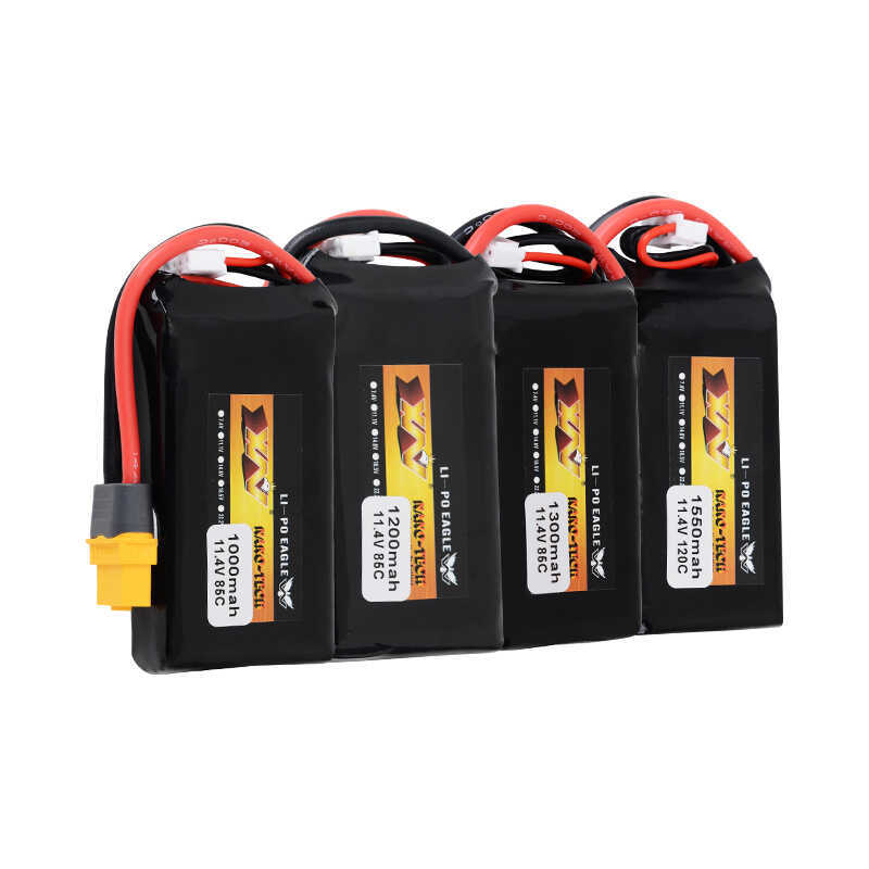 Eagle King High Rate Lithium Battery 4S 14.8V 6S 3S 1000mah 1200mah 1300mah 85C for FPV - Image 2