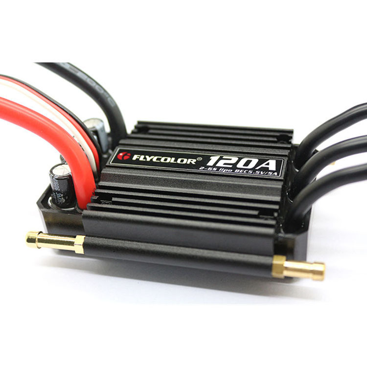 Remote Control Ship Model Water Cooled Brushless Waterproof ESC 50A 70A 90A 120A 150A Electronic Governor 2-6S - Image 4