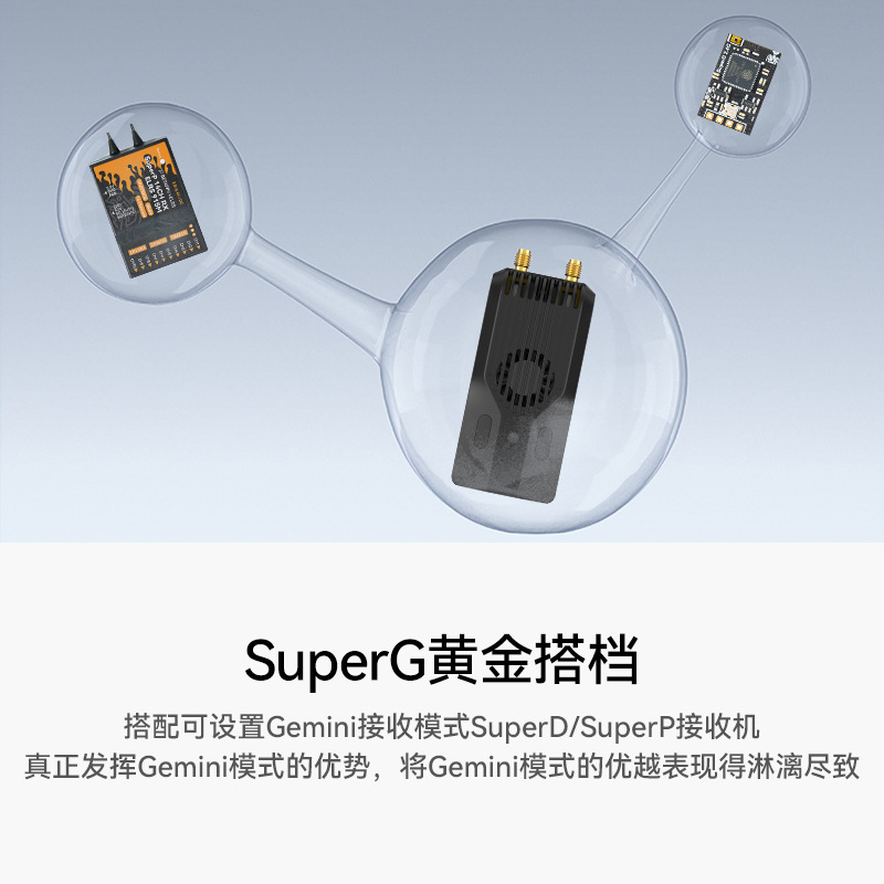 BETAFPV SuperG Nano Sailing High Frequency Head Dual 1w High Power FPV Signal Enhancement ELRS - Image 4