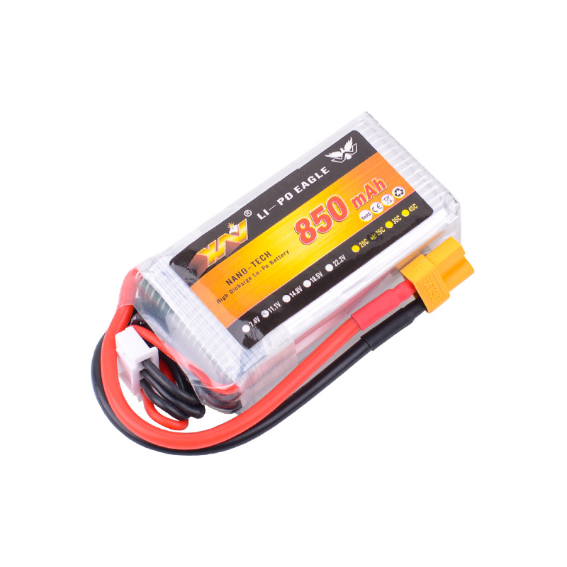 11.1V 850mAh Lithium Battery for National Youth UAV Contest Bird Flying F200 F220 - Image 2